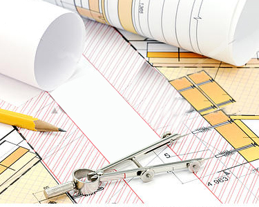 colored blueprints