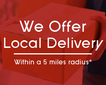 we offer local delivery