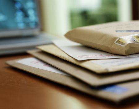 pile of envelopes