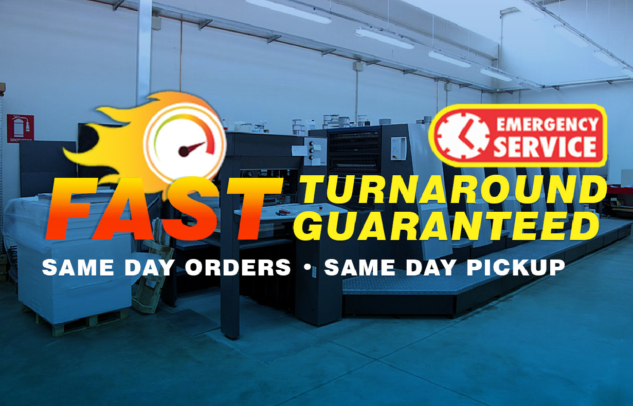 fast turn around guaranteed